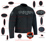 Big and Tall Textile Motorcycle Jackets